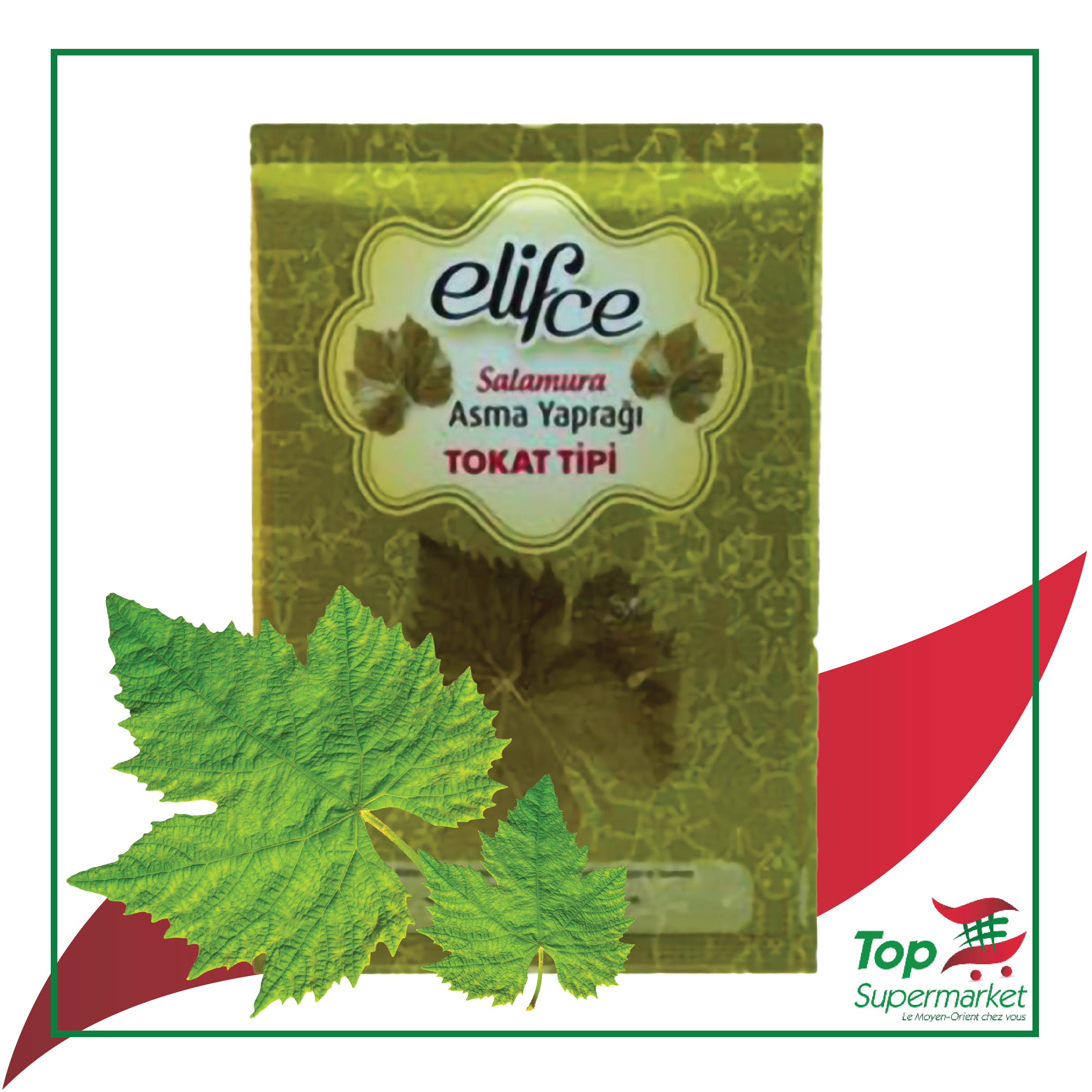 Elifce feuilles de vigne 400gr